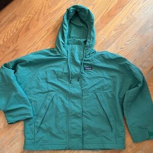 NWT Patagonia Women's Green Skysail Jacket Large Gorpcore | Campcore | Hiking